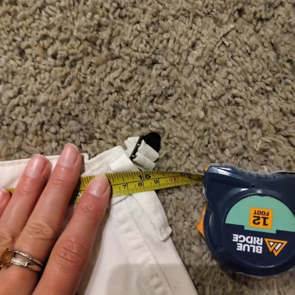 RE/DONE Women’s Off White Utility Cargo Pants Size 25 Relaxed Fit Streetwear - Picture 6 of 10